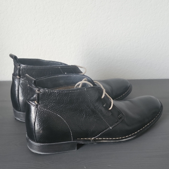 Men\'s Black Leather Shoes main image 5